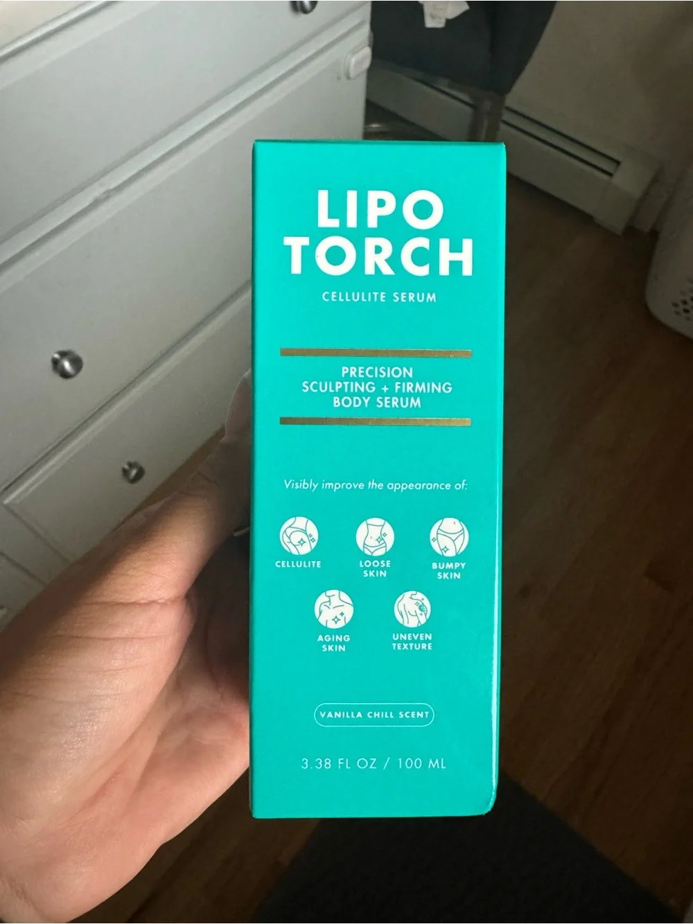 Cellulite Serum - Sculpting Body Serum in Teal & Gold